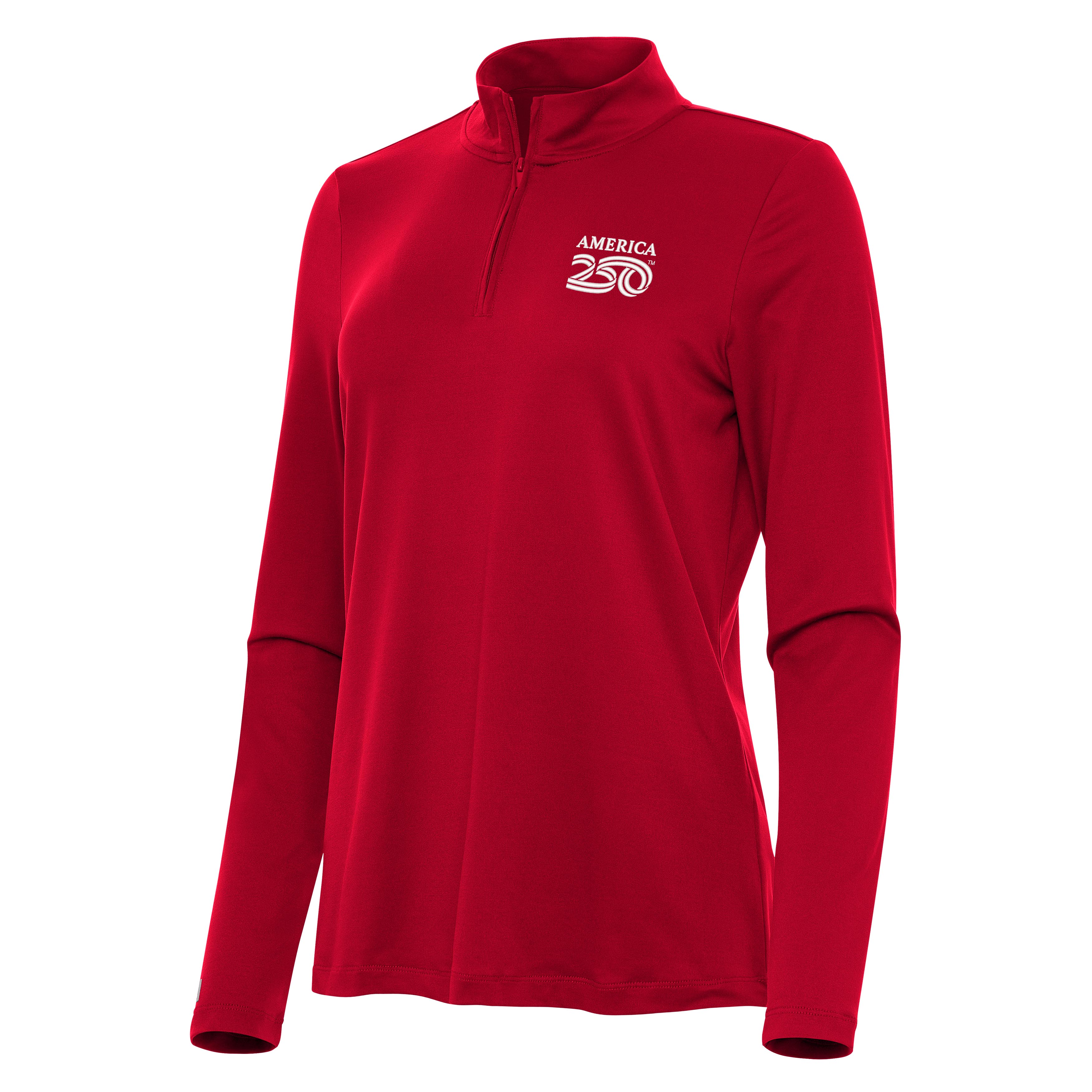 America250 Womens Reprocess Quarter Zip Pullover - Image 3