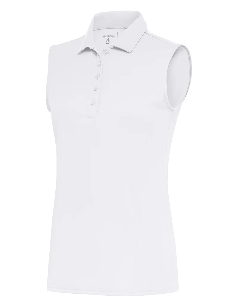 Womens Sleeveless Tribute Polo - Image 10