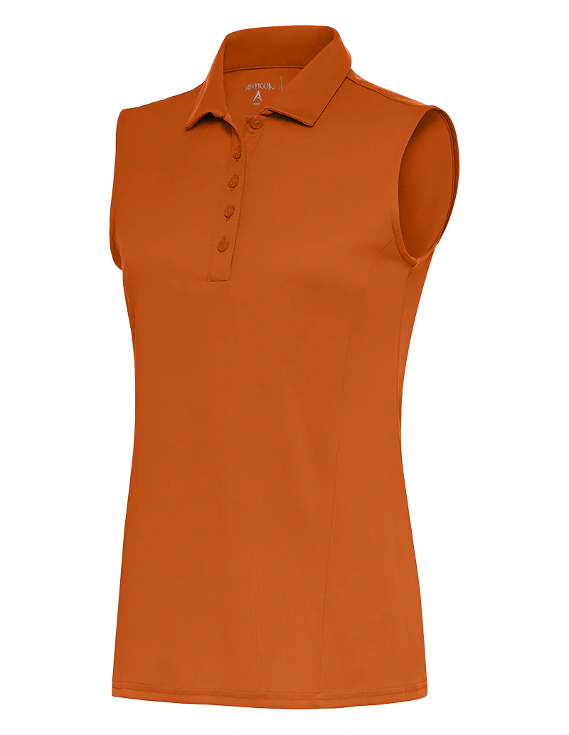 Womens Sleeveless Tribute Polo - Image 3