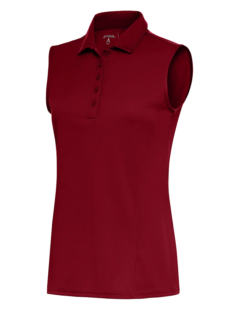 Womens Sleeveless Tribute Polo - Image 5