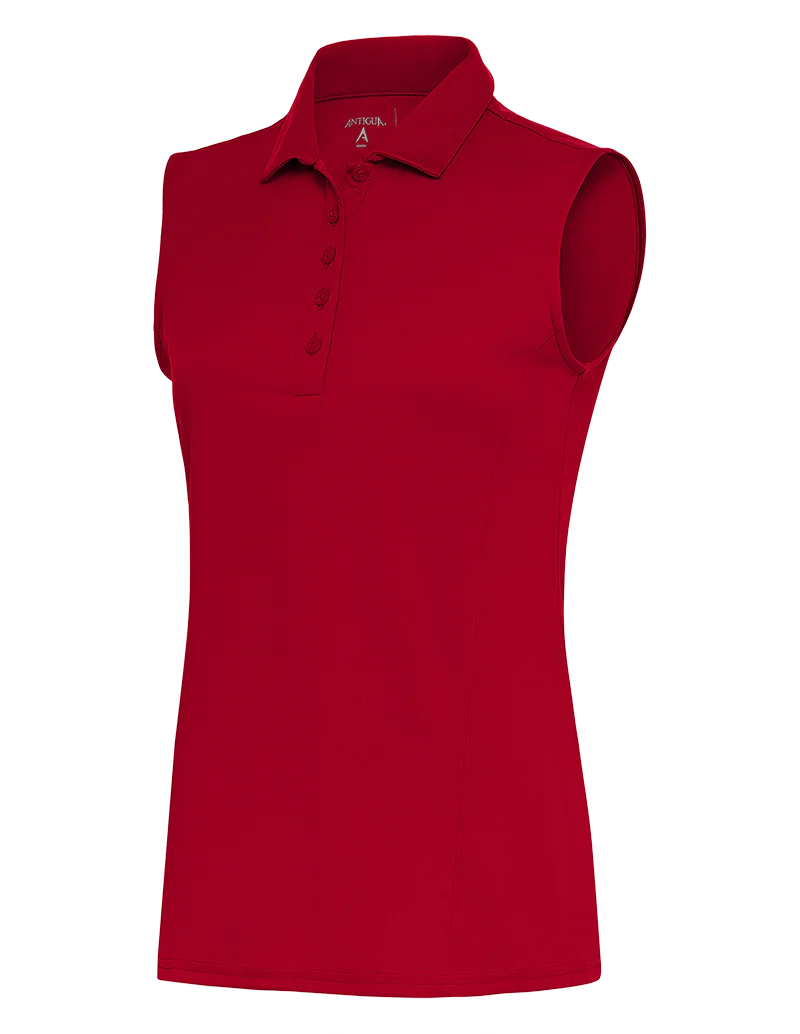 Womens Sleeveless Tribute Polo - Image 7