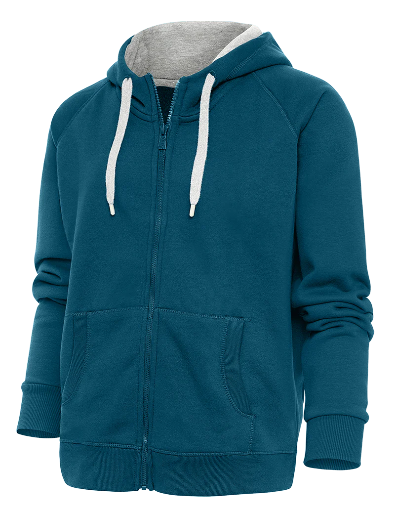 Womens Victory Hood Full Zip Fleece - Image 3