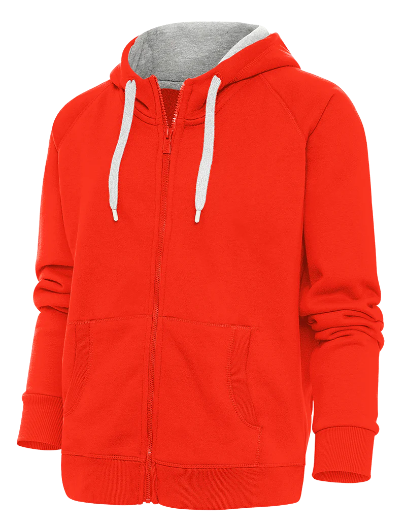 Womens Victory Hooded Full Zip Fleece - Image 4
